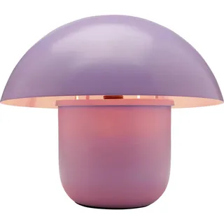 Kare DESIGN Tischleuchte Mushroom Stahl Violett Lila 27 cm