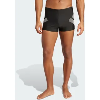 adidas Big Bars Badehose Boxer Schwarz 9