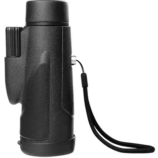 Monokular Teleskop 12x50 Teleskop BAK4 Prism FMC Beschichtung Erwachsene und Kinder Wasserdicht Highlisting Fernglas Kann an ein Smartphone Halter Stativ angeschlossen werden für Vogelbeobachtung,
