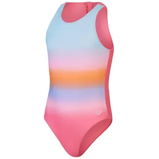 Speedo Hydrasuit Badeanzug für Mädchen, bedruckt, Fandango, Rosa, Marineblau, lustig, rosa Kürbis, Gewürz, Fandango Pink, Marineblau, lustiges Rosa, Kürbisgewürz, 15-16 Jahre - 15-16 Jahre