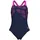 Schwimmanzug Blau/Pink 116