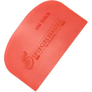 Teigschaber mit Schabekante Backen wie die Profis ideal als Teigkratzer oder Teigteiler sehr robust & belastbar (100 Stück)