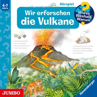 Wir erforschen die Vulkane [Wieso? Weshalb? Warum? Folge 4] von Sandra Noa/ Silke Voigt / JUMBO Neue Medien und Verlag GmbH / MP3 Hörbuch