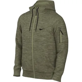 Nike Therma-FIT Fitness Kapuzenjacke Herren 326 rough green/htr/alligator/black L