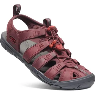 Keen Clearwater Damen Wandersandalen Wine/Red Dahlia, 35.5 - bordeaux
