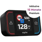 Saphe Verkehrsalarm Drive Pro Kit, Blitzerwarner, Bluetooth, mit App, Echtzeitwarnung, Display