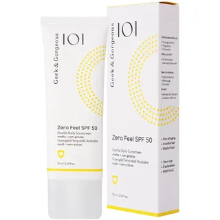 Geek & Gorgeous - Zero Feel SPF 50 75 ml Sonnenschutzcreme