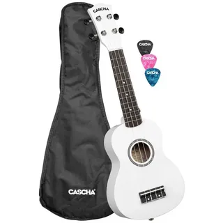 Cascha Ukulele HH3967 Sopran White