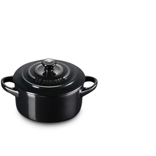 10 cm schwarz glänzend