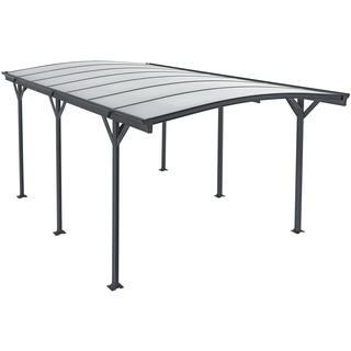 Juskys Carport mit Bogendach 5x3 m - diverse Modelle