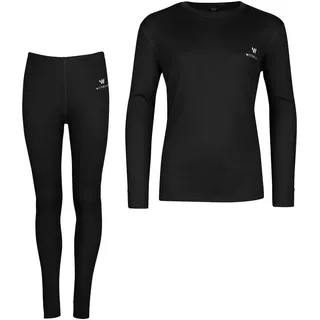 witeblaze Avery Thermounterwäsche-Set Kinder 9000 schwarz 164/176