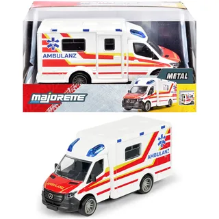 MAJORETTE 15 cm Sprinter Ambulance weiß