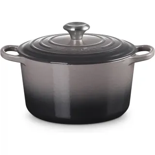 24 cm rund schiefergrau