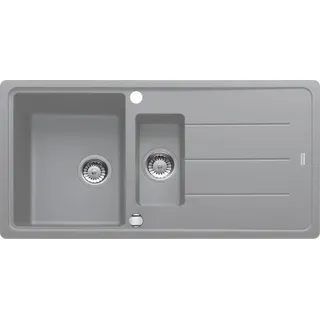 Franke Basis BFG 651-97 steingrau + Excenterbetätigung