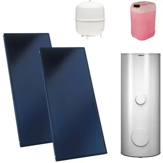 Viessmann Paket Vitosol 200-FM SV2F, 4,6m2, TW Vitocell 100-B 300l CVBC vitopearlwhite - S...
