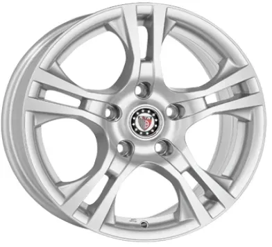 Platin P53 Silver 6.5x16 ET 48 5/112 Alufelge Silber