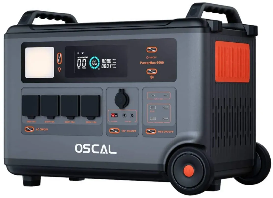 OSCAL PowerMax 6000 Portable Power Station*