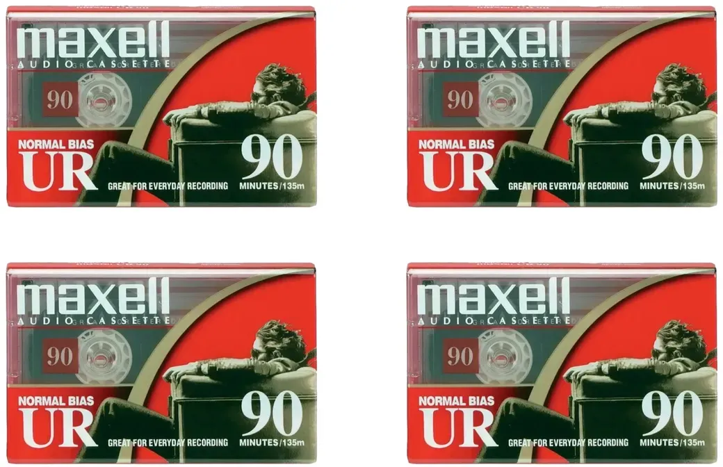MAXELL Audiokassette UR-90 20er Pack