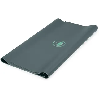 LOTUSCRAFTS® Yogamatte dünn und faltbar, aus Naturkautschuk, Made in Spain, ideale Reisematte, Yoga Matte, Sportmatte, Gymnastikmatte, Fitnessmatte, Pilates Matte (Balsam Green)