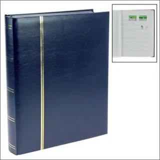 SAFE Schwäbische Albumfab Briefmarkensammelalbum, blauer Einband