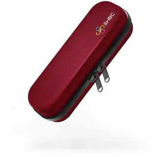SHBC Compact Insulin Kühler Tasche Fall für Diabetiker Tragen, Arbeiten, Schule, Büro, ETC. Gut Organisierte Kleine Tasche für Medikamente Kühlung Isolierung mit 1 Eispackung, Rot
