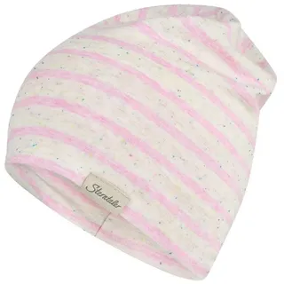 Sterntaler Beanie Streifen in Pink perlrosa