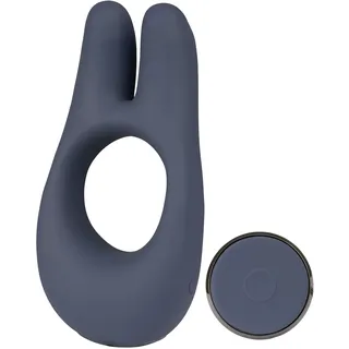 JimmyJane Deimos vibrierender Penisring aus Silikon und wasserfest - Blau