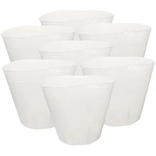 Toddmomy Kunststoffeinsatz mit Leichtem Stück für Pflanzkübel aus Kunststoff Transparenter Blumentopfeinsatz für Pflanzen für Garten und Hausgarten