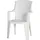 Stapelsessel 60 x 62 x 89 cm weiß