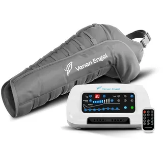 Venen Engel 8 Premium mit Lymph-Flow Arm für den rechten Arm - 8 Luftkammern 6 Massageprogramme fördert die Durchblutung Arm Massagegerät Druckwellen-Massage