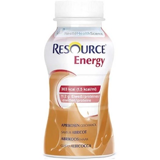 Nestle Trinknahrung Resource® Energy Aprikose, 4x 200ml