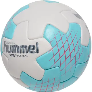 hummel hmlSTAR Training Handball 9428 off white/light blue/red 3
