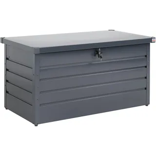 Gardebruk Auflagenbox Anthrazit 385L Metall abschließbar