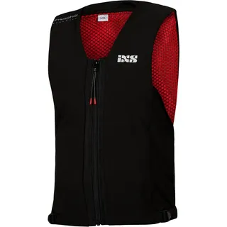 IXS IPRO 1.0, Airbagweste - Schwarz/Rot - L/XL