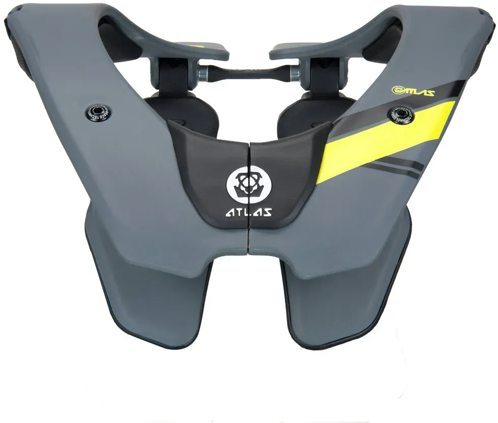 Atlas Air Lite Neck Brace Erwachsene - grau-07/dark grey / M