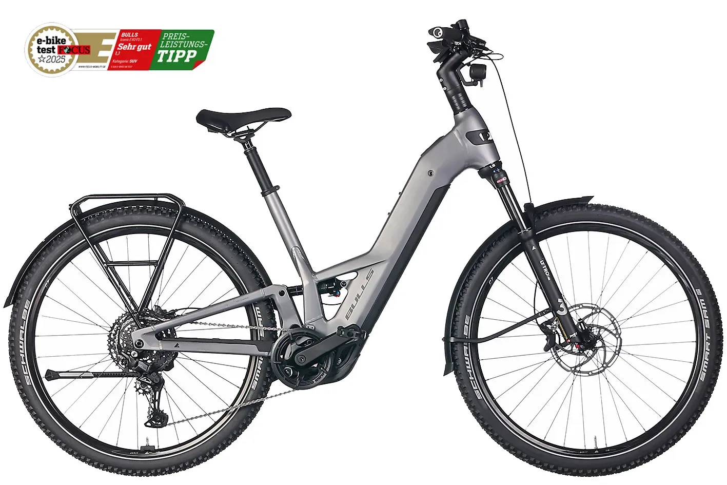 Bulls Iconic EVO FS1 800 Wh Damen silber 2026 - 29" - 51 cm