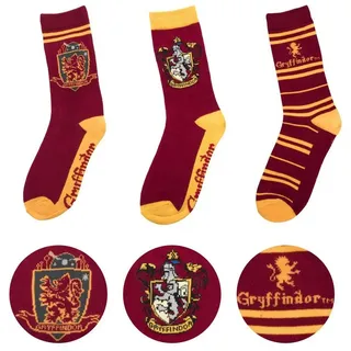 Cinereplicas Harry Potter: Gryffindor Socken [3 Paare]