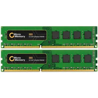 CoreParts 16GB Memory Module (HX316C10FBK2/16 HX316C10FBK2/16) (2 x 8GB), RAM Modellspezifisch, Grün