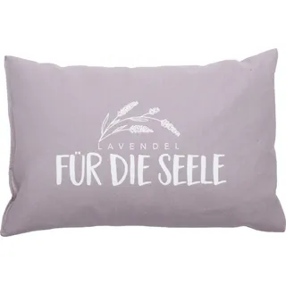 herbalind Lavendelkissen Für die Seele Schurwolle & Lavendel Flieder Größe 30x20 cm