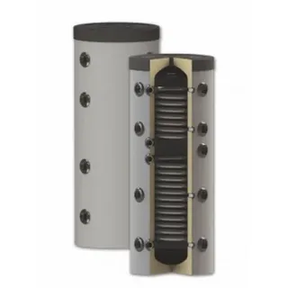 ThermoFlux Pufferspeicher PBM-RR 150 | mit 2 Wärmetauschern