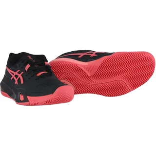 Asics Tennisschuhe Gel Resolution X Clay/Sandplatz (Stabilität) schwarz/pink Damen
