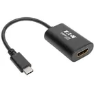 Eaton Tripp Lite Series USB-C zu HDMI Adapter (M/F) - 4K 60 Hz, HDCP 2.2, Schwarz