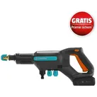 Gardena Power for All 18V Akku-Druckreiniger AquaClean 24/18V SE  (18 V, 1 Akku, 2,5 Ah)
