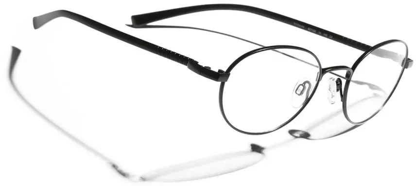 Brille TITANFLEX 827000 10 schwarz semi matt Gr. 49-21