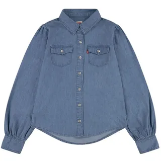 Levi's Levi ́s ® Kids Full Western Denim Langarmhemd - Clean Medium - 8 Jahre