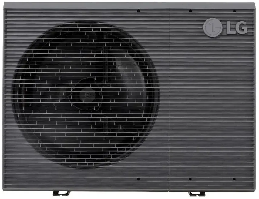 LG Luft-Wasser-Wärmepumpe Therma V Monobloc S2 R32 Außeneinheit 9kW bei A7/W35, HM091MRS.UA40 230V HM091MRS.UA40
