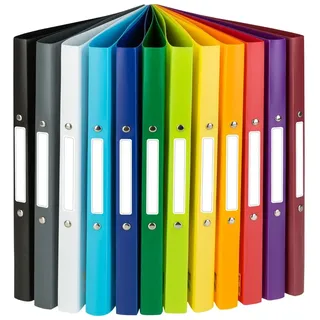 IDENA Ringbuch DIN A4, 2 cm Rücken, 12er Set