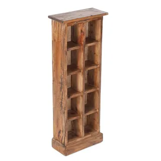 DESIGN DELIGHTS Bücherregal 94 x 36 x 17 cm Braun