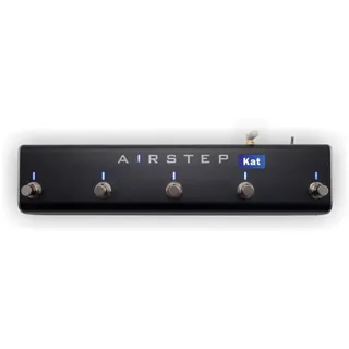 XSONIC Airstep Kat Edition KATANA MKII & I Fußschalter mit 5 Fußschaltern, 2 Steuermodi, modifizieren Sie den Amp Sound mit BTS-App für iOS und Android, kabellos