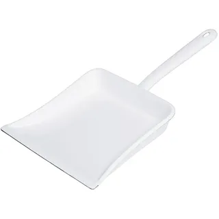 Riess Classic Weiss Staubschaufel Kehrrichtschaufel Emaille